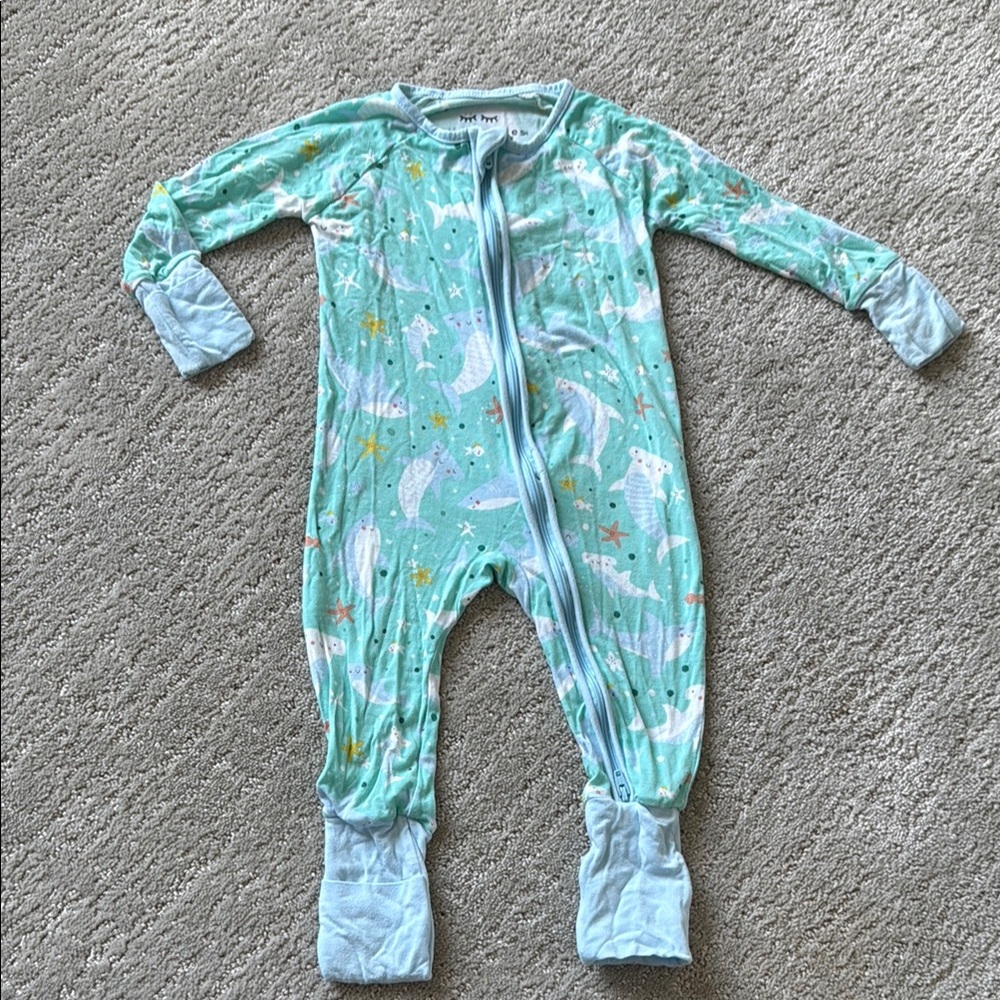 Blue Kids One Piece Pajama